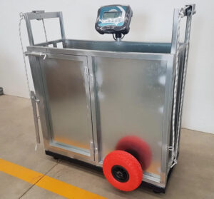 Básculas digitales para pesar ganado